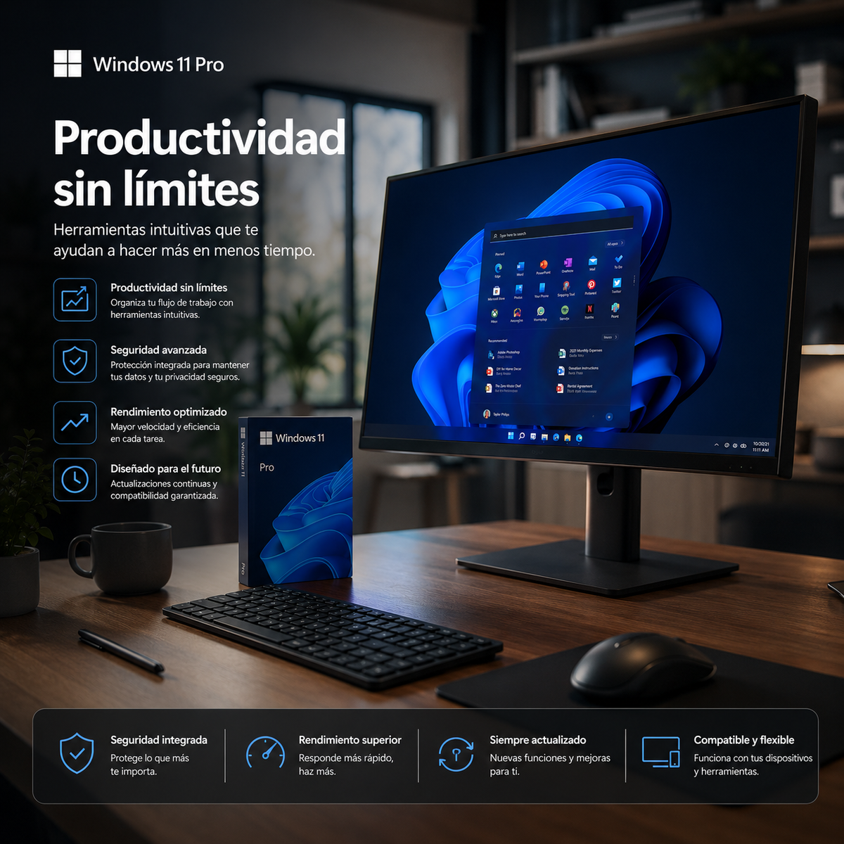 Windows 11 Pro Original | Licencia Digital Activación Inmediata