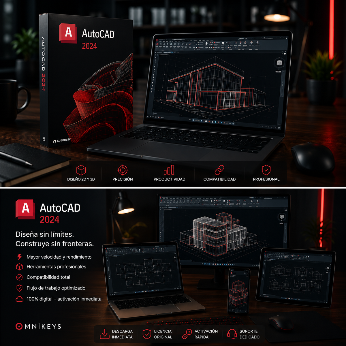 Activa AutoCAD Hoy | Licencia Digital Profesional Inmediata